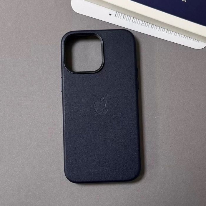 Знижка! Шкіряний чохол Leather Case MagSafe для iPhone 14 Pro Max
