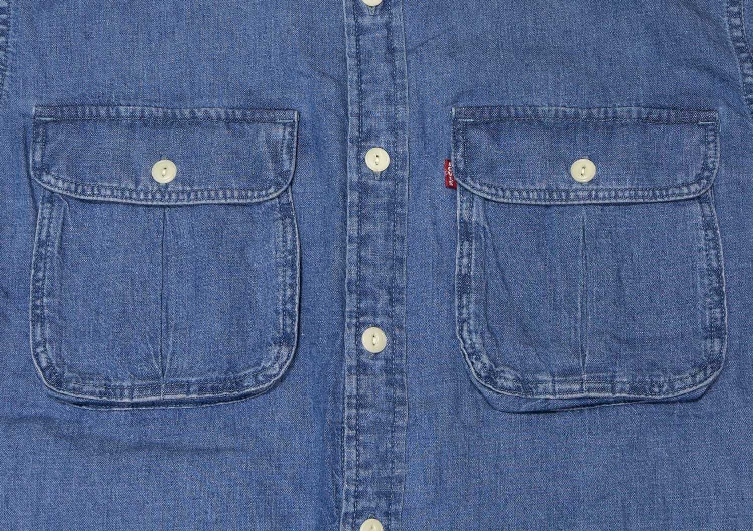 Джинсовая рубашка Levis, шведка футболка Левис джинсы из США