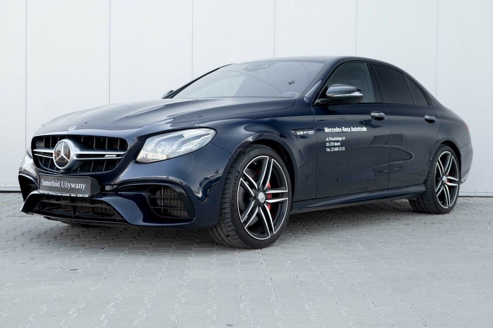 Mercedes-Benz Klasa E E63S, AMG Line, Bezwypadkowy, Salon Polska, Faktura VAT 23%,