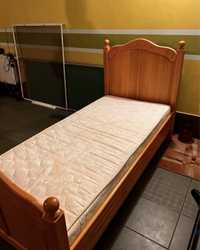 Łóżko dla dzieci z materacem 170 cm