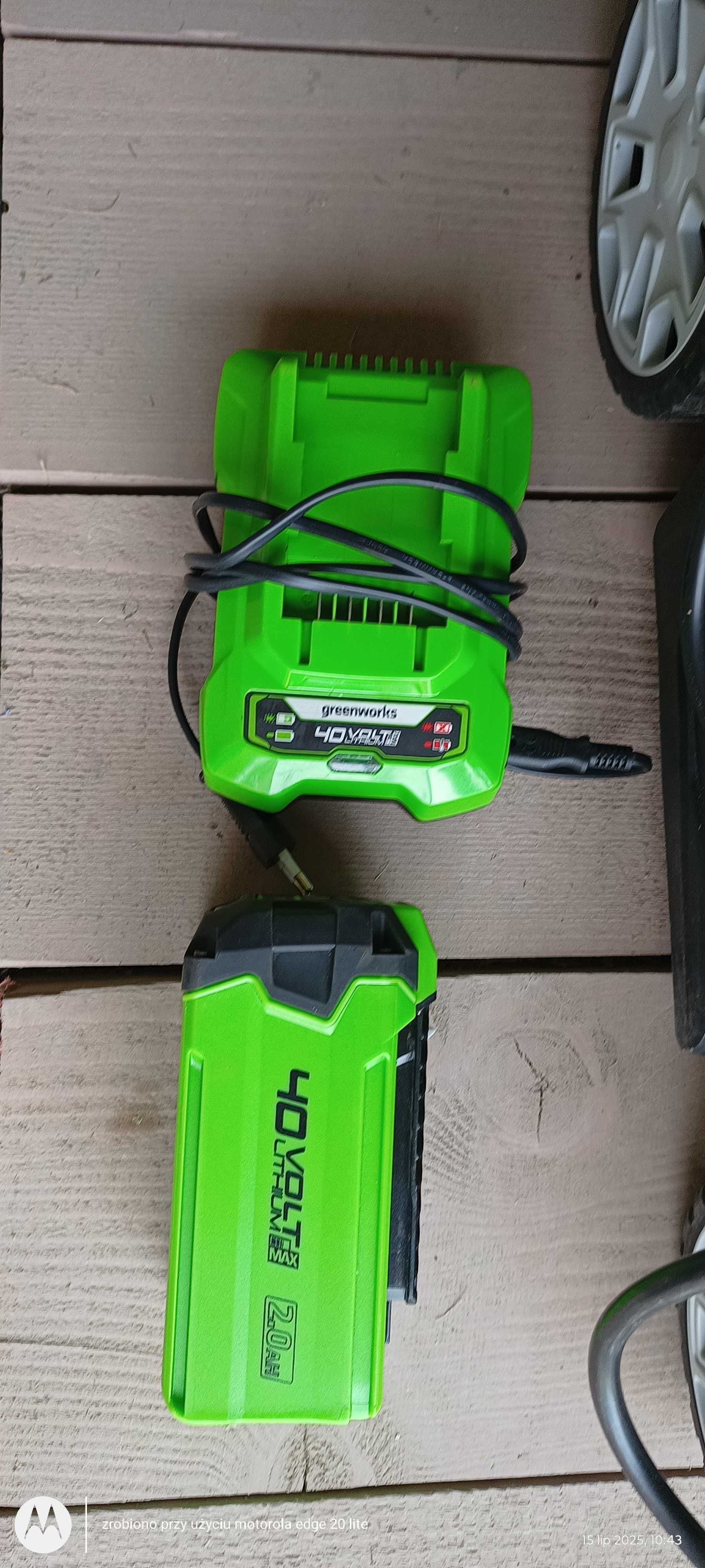 Sprzedam kosiarkę akumulatorową Greenworks 40v