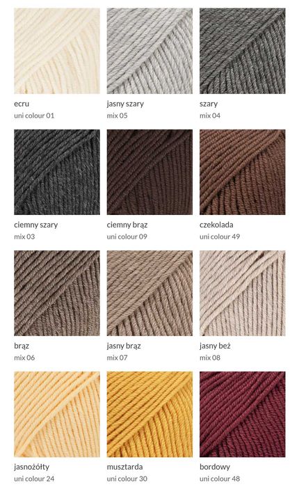 Dziecięcy komin golf S 100% merynos różne kolory unisex