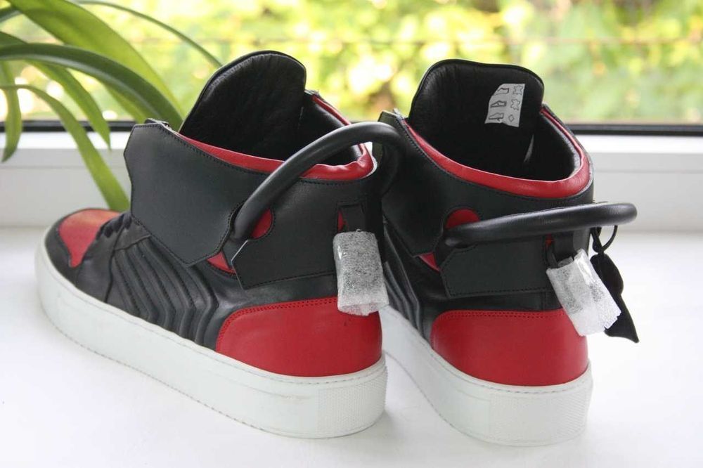 США! Кроссовки Buscemi X Ronnie Fieg (37р 39р) (BS1110FSP15-RED/BLK)