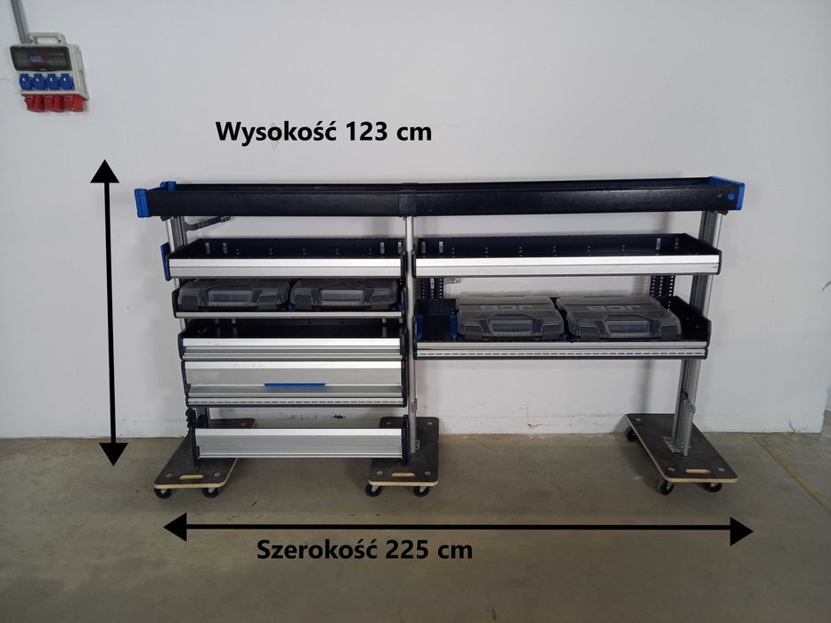 Zabudowa serwisowa warsztatowa VW T6 EXPERT TALENTO PROACE EXPERT VITO