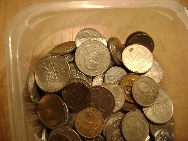 Starocie z PRL - Stare monety polskie = Zestaw 202 sztuki z PRL