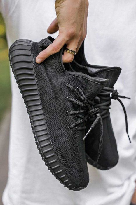 Damskie buty Yeezy 350 mono black meskie sneakersy 36 - 45