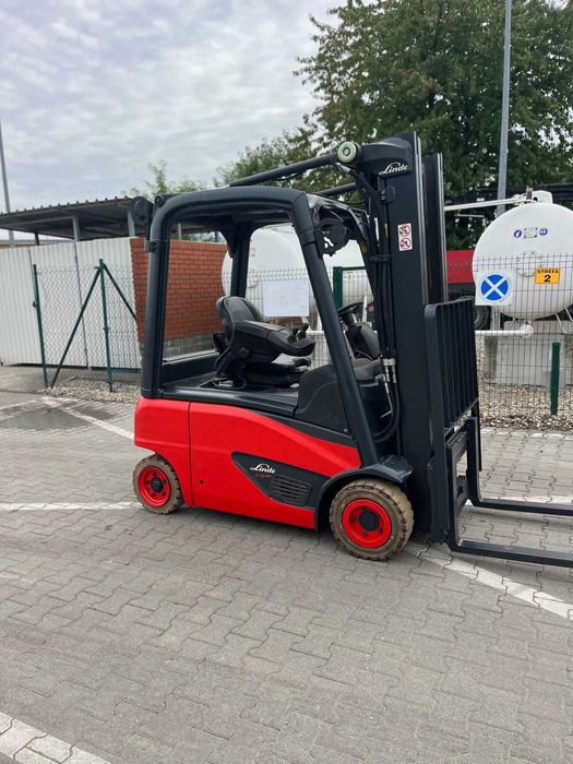 Wózek widłowy Linde E16, TRIPLEX, 2019 rok, Super Stan !!
