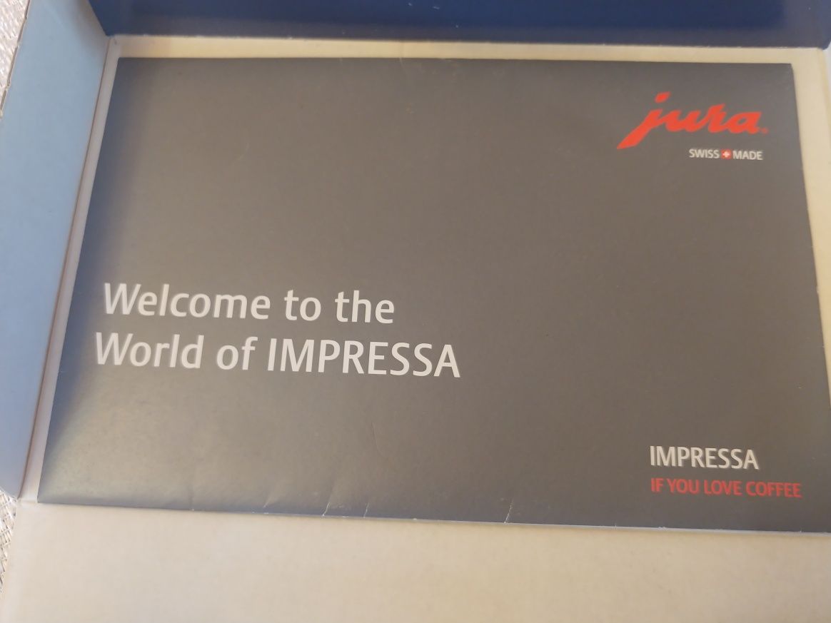 Instrukcje obsługi oryginalne ekspres Jura S9 Impressa Avangarde