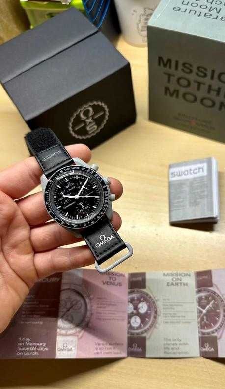 Zegarek Omega Swatch SO33M100 – Gwiezdna Podróż