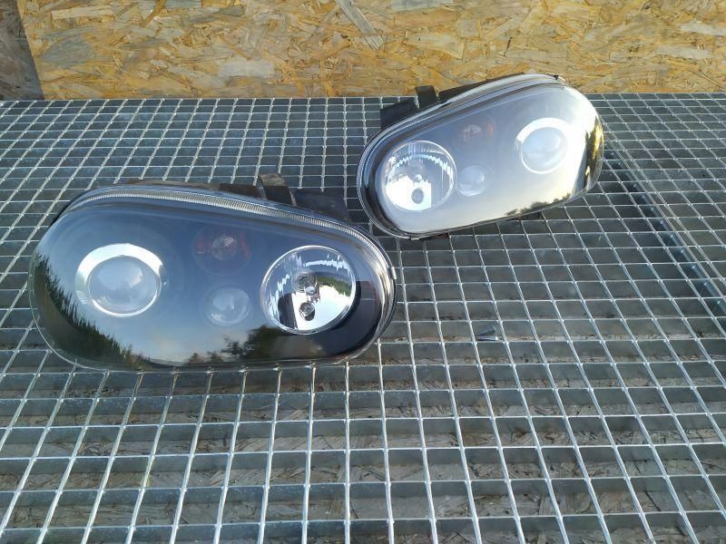 REFLEKTOR 2 SZT KPL EUROPA DEPO LEWA PRAWA VW GOLF IV MK4 SOCZEWKA PRZÓD