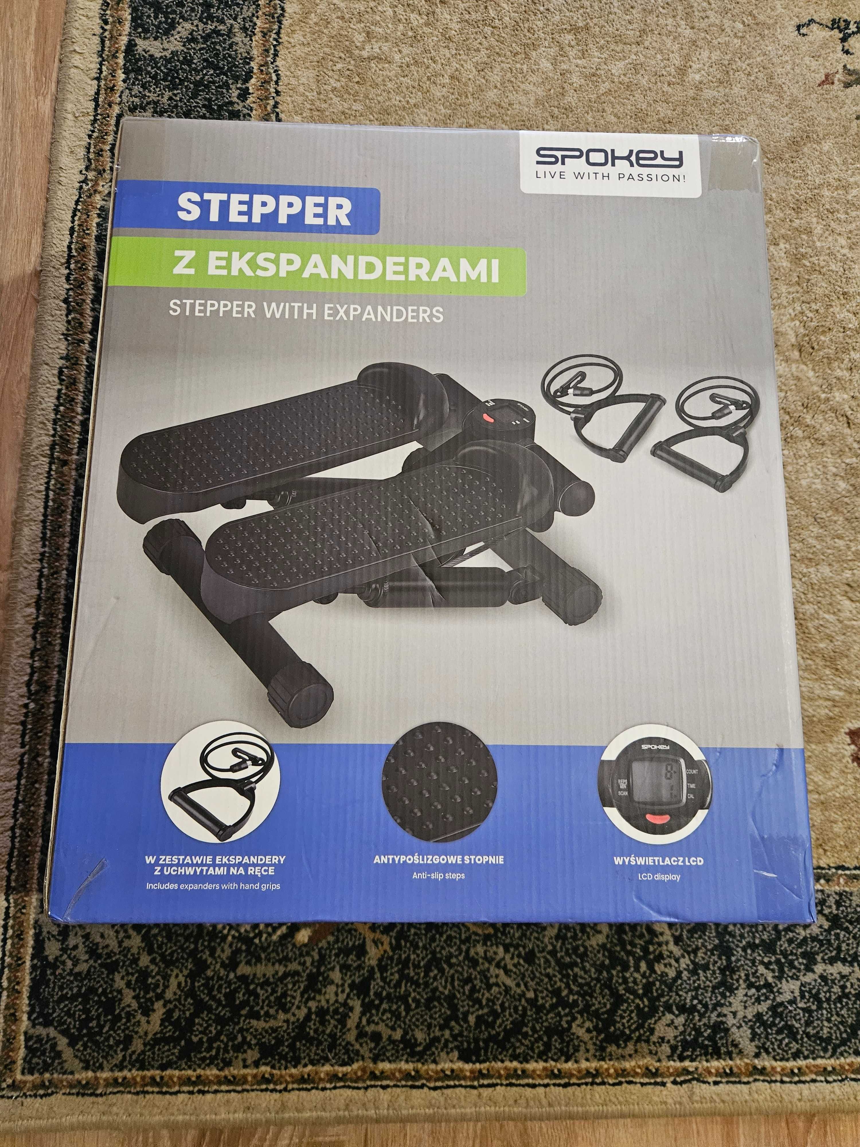 Stepper z ekspanderami