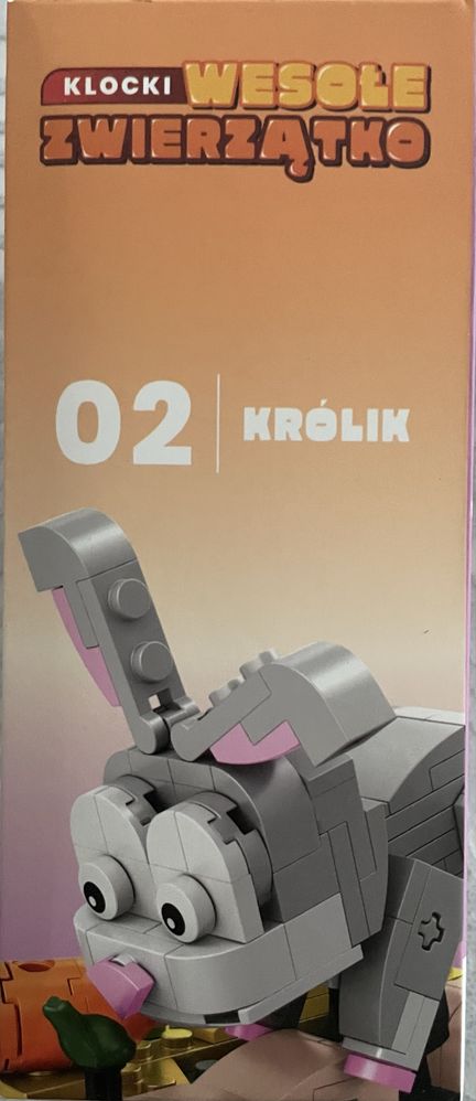 Klocki Trifox Wesołe Zwierzatko Królik 256pcs 6+