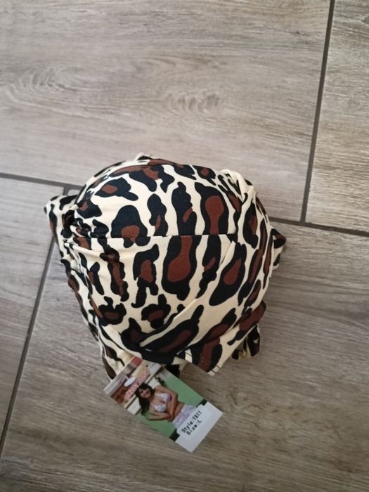 Kostium kąpielowy - plażowy               3 częściowy  Panterka