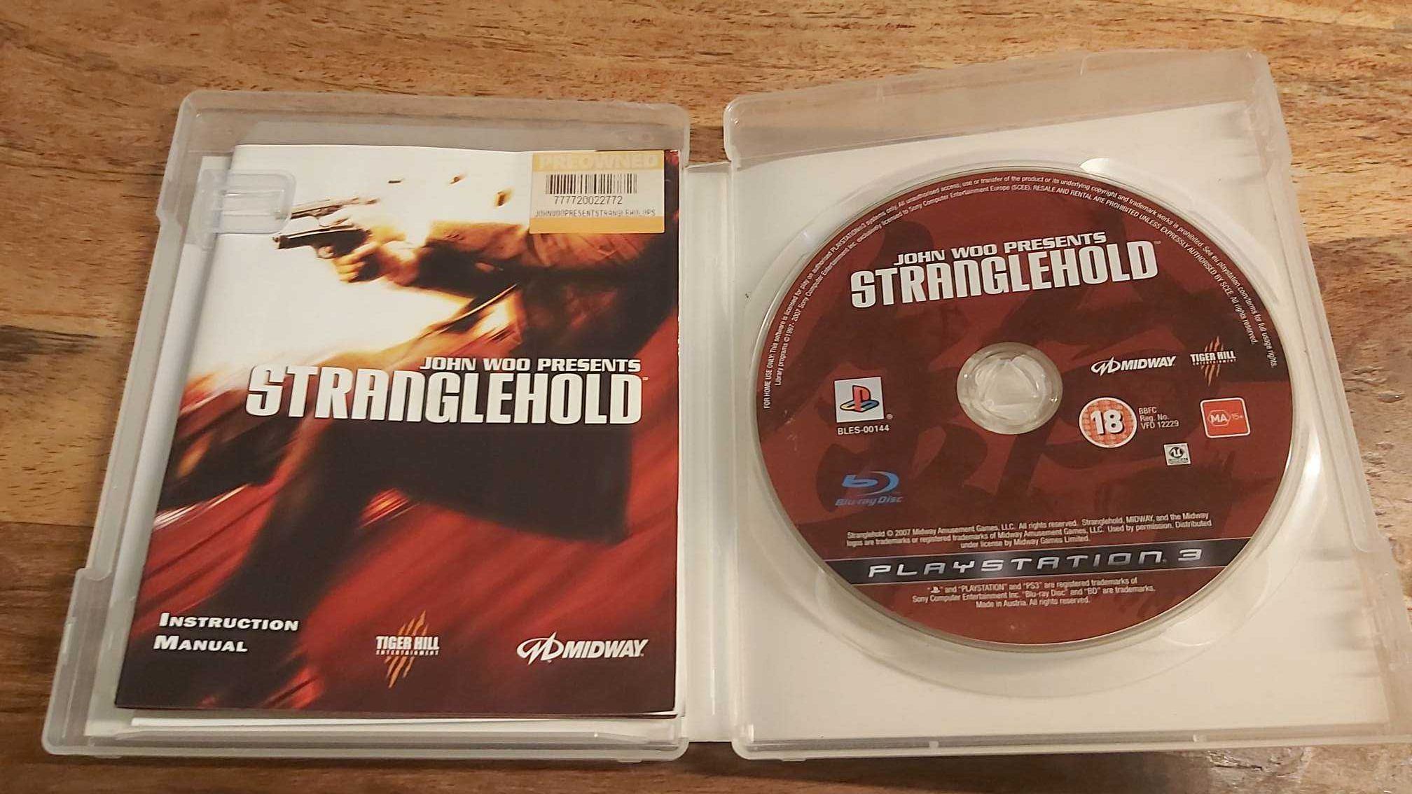 Gra John Woo Presents Stranglehold Playstation 3, stan jak nowy !