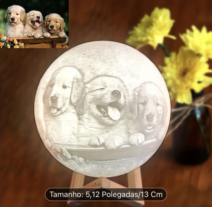 NOVO-Candeeiros Personalizados com a sua fotografia, desenho ou marca