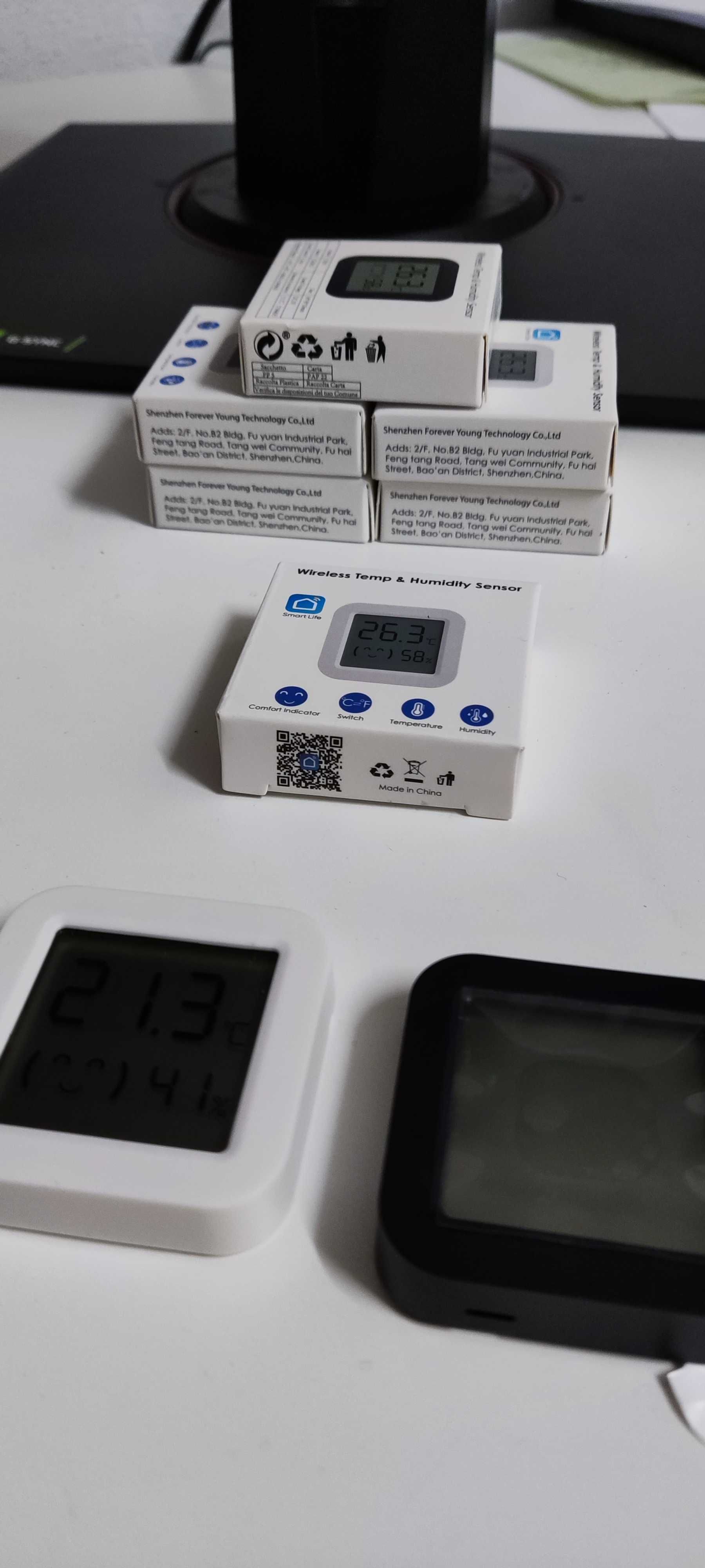 Sensores de Temperatura e Humidade (x6)
