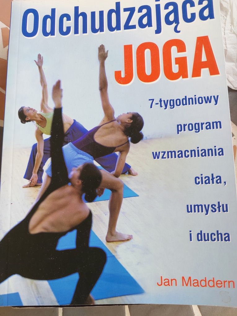 Sprzedam książkę odchudzająca joga przecena