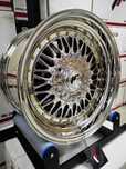 Felgi JR9 BBS RS 16" 8J 9J 4x100 5x120 BMW E30 VW Golf MK1 Chrome
