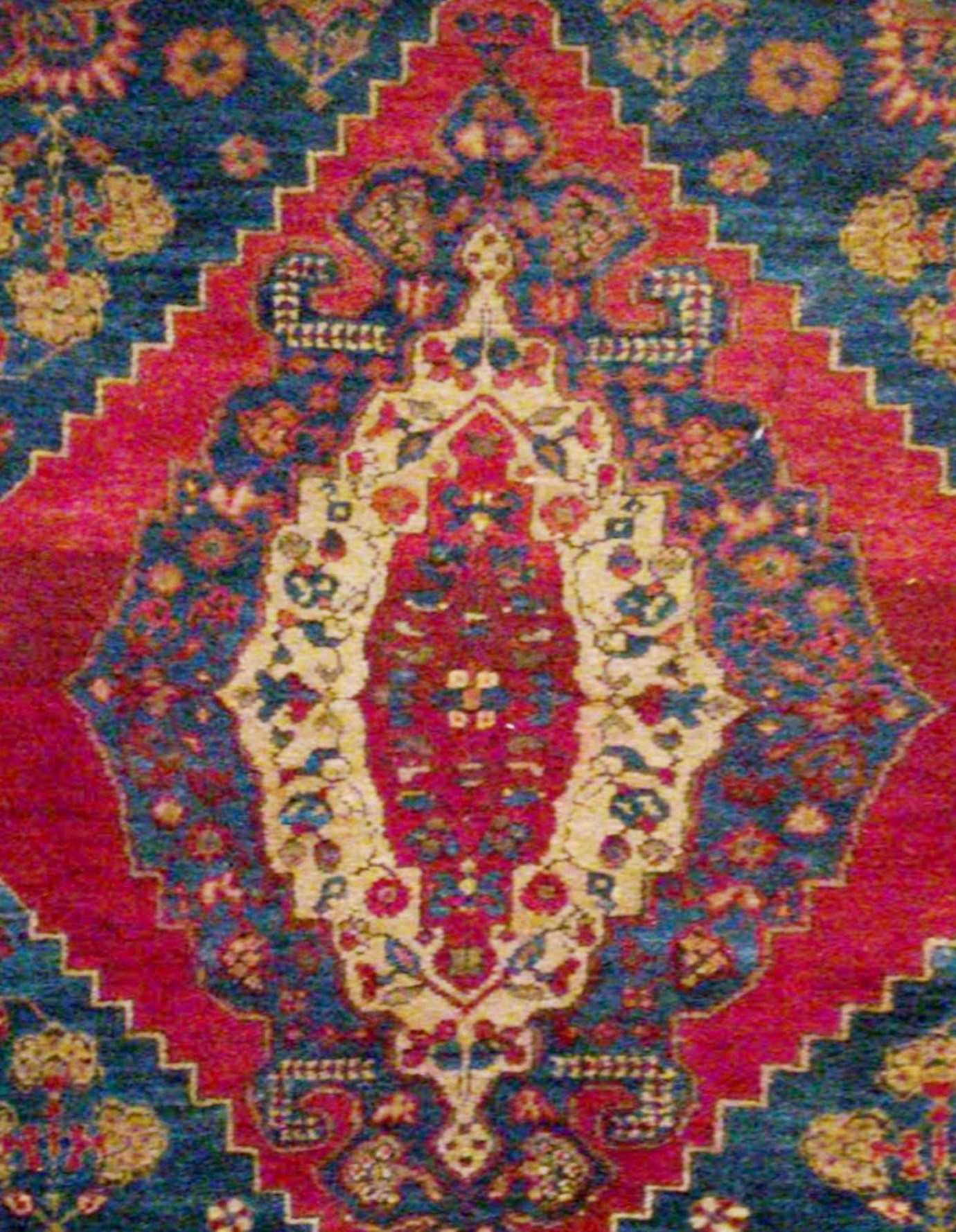Tapete persa Hamadan vermelho | 144 x 94