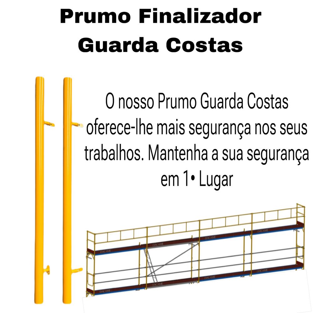 Prumo finalizador Guarda costas