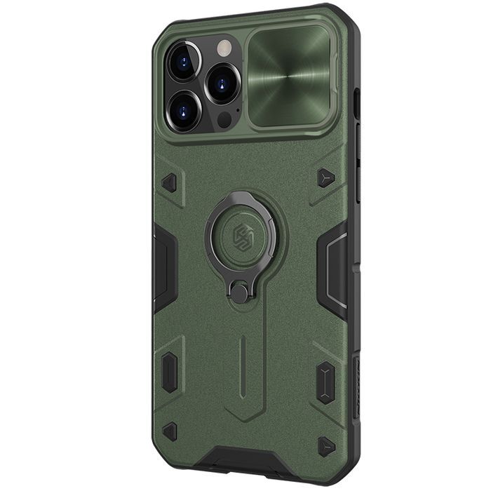 Etui Nillkin Camshield Armor Tpu+Pc Do Iphone 13 Pro Max Zielony