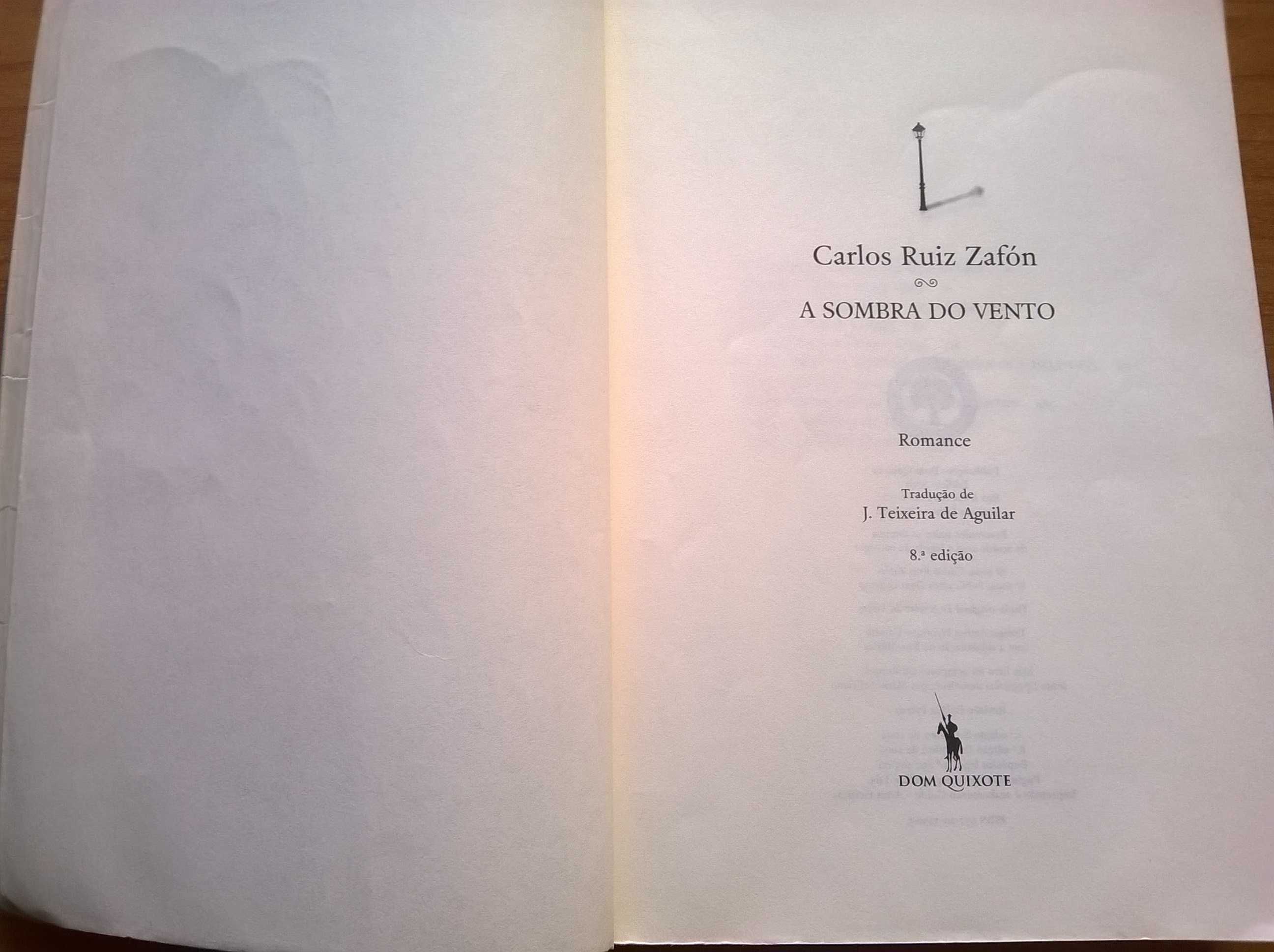 A Sombra do Vento - Carlos Ruiz Zafón
