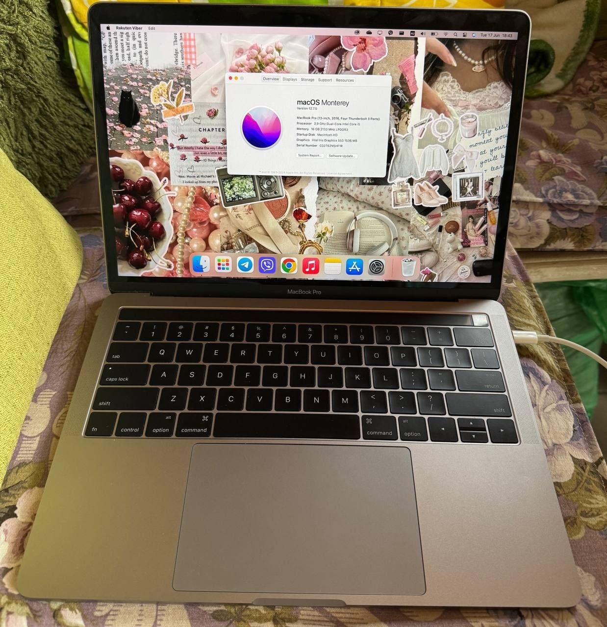 Apple Macbook Pro 2016 512/16