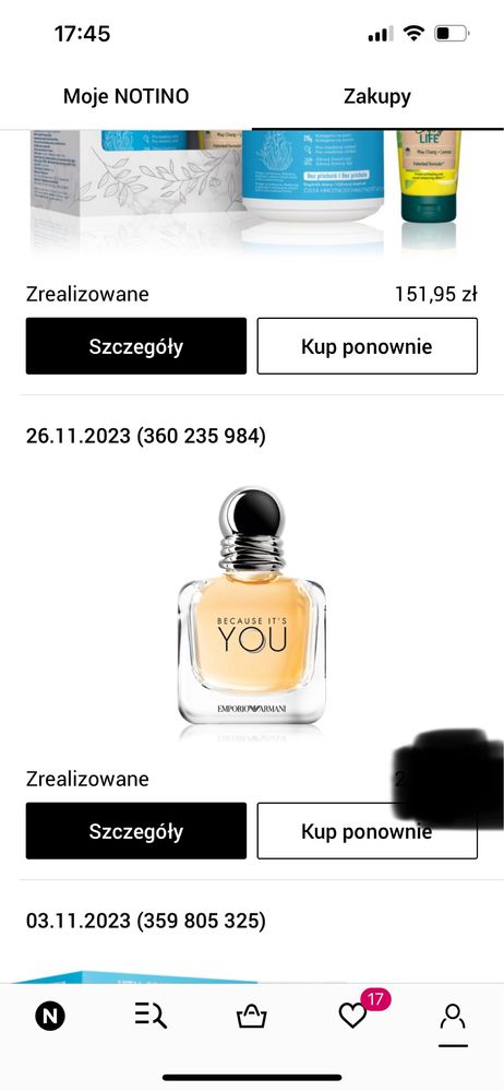 Because it’s you 50 ml Emporio Armani