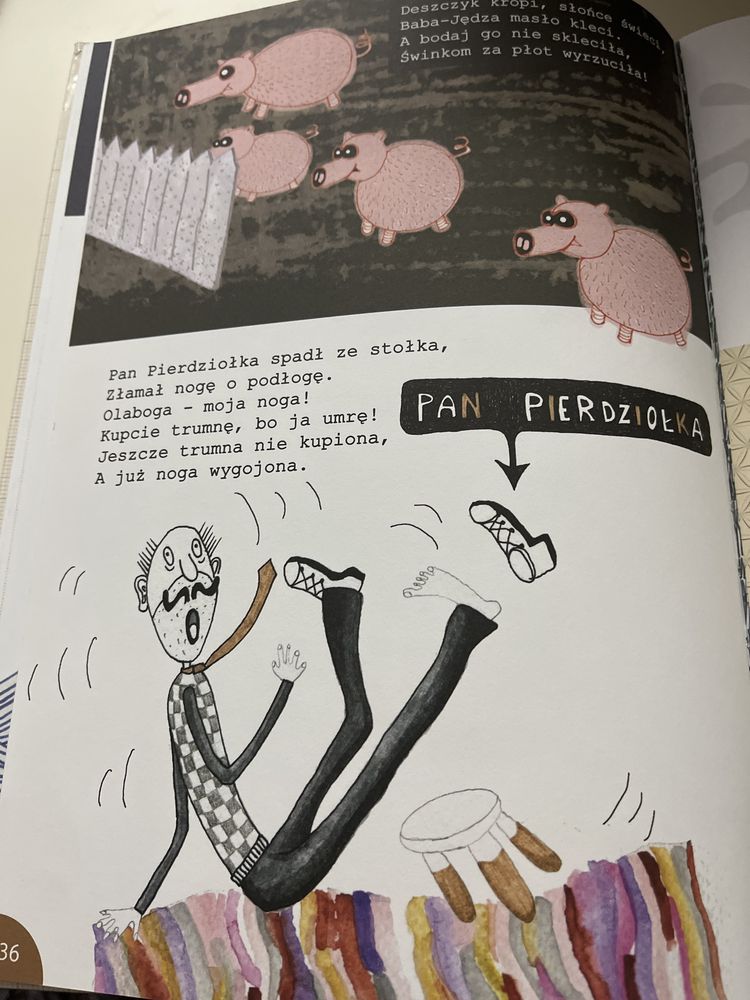 Pan Pierdziołka spadł ze stołka