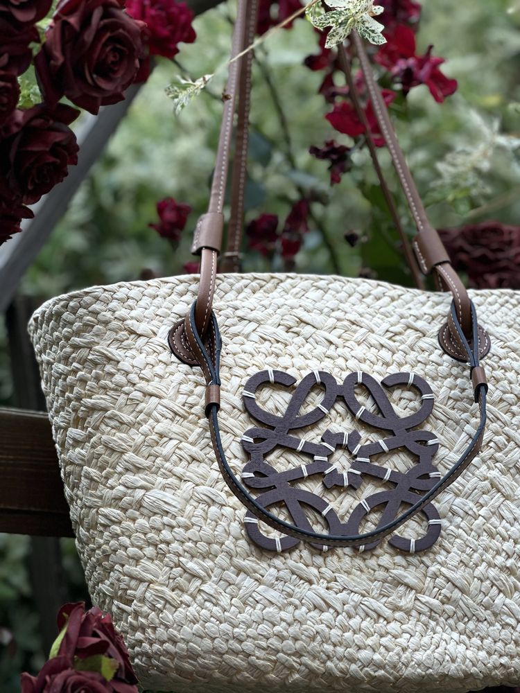 Сумка пляжна велика в стилі Loewe ЕКСКЛЮЗИВ + ПОДАРУНОК