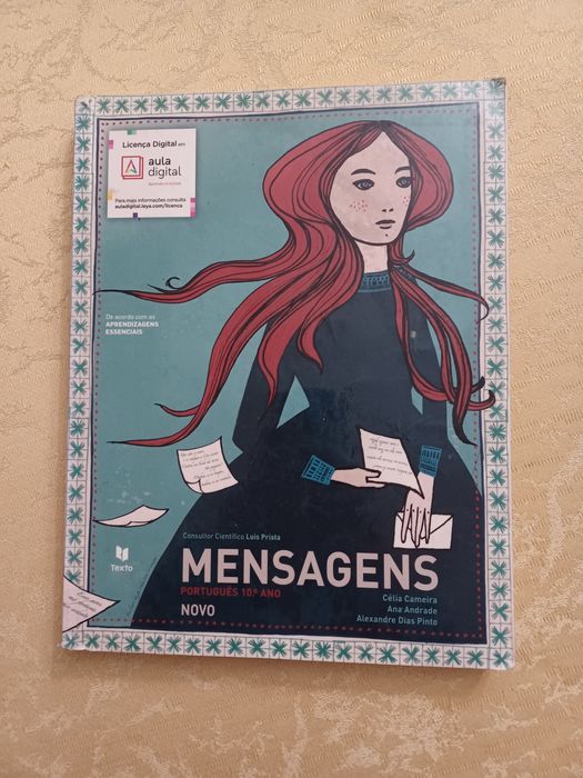 Manual - Mensagens 10 - Português - 10º ano (COMO NOVO)