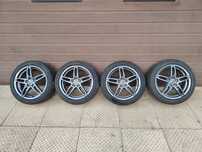 Koła 17 alufelgi z oponami 5x114,3 roczne opony Hankook 225/45/17