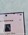 Samsung Galaxy s22 Ultra Uszkodzona kamera
