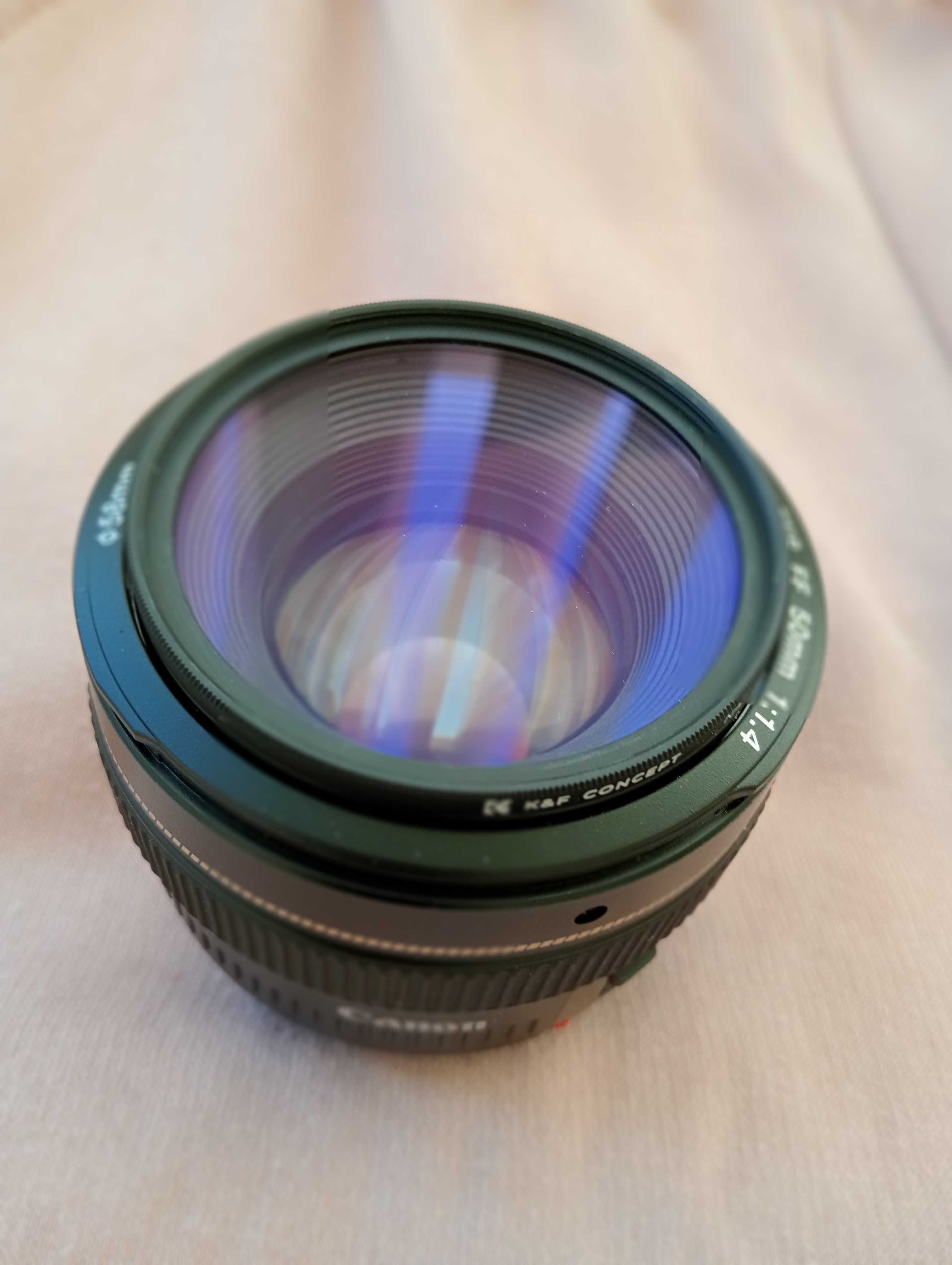 Canon 50 mm f 1.4 EF