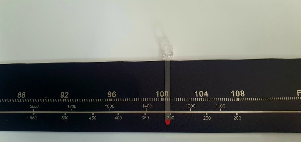 Wskazówka skali TSH-113, 105,104,108,109. unitra