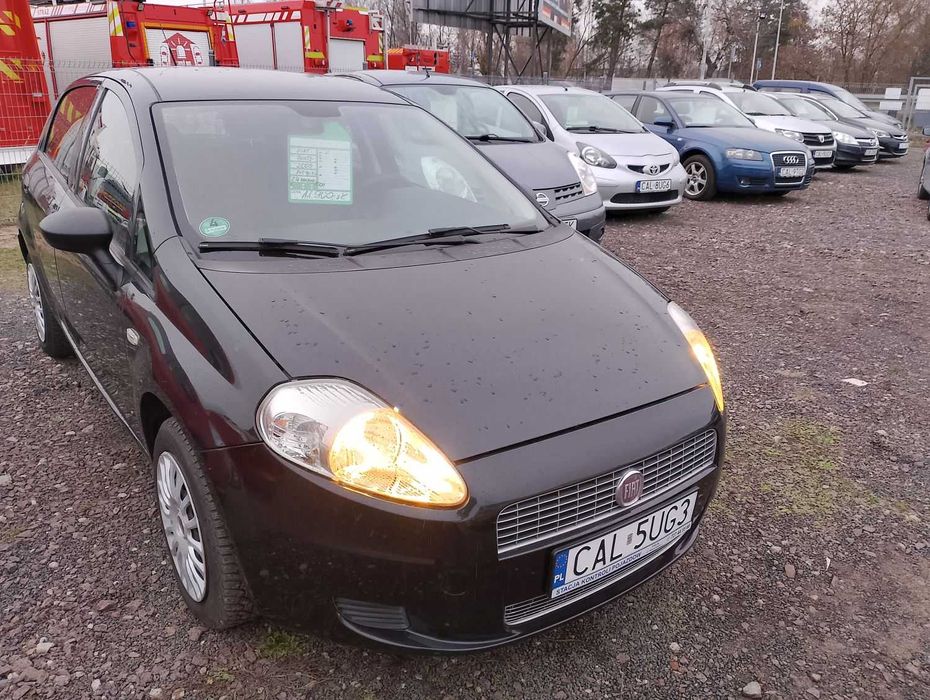 Fiat Grande Punto 2009r. 1.4 MPI 78KM Klima 5d Zarejestrowany w Polsce