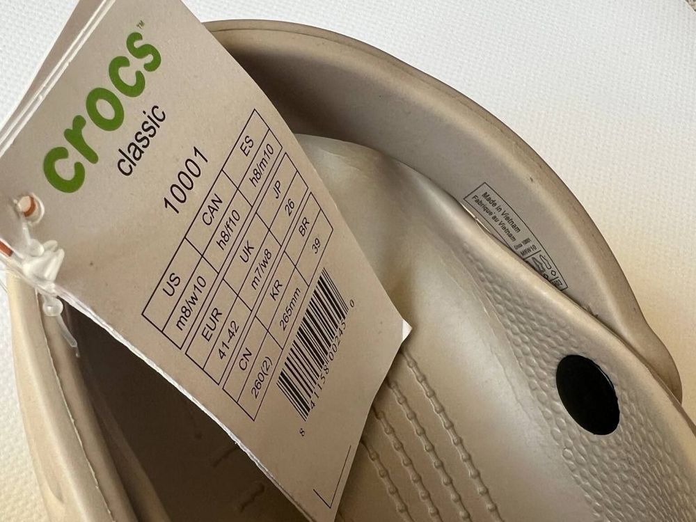 Чоловічі шльопанці Crocs Classik Clog+jibbitz