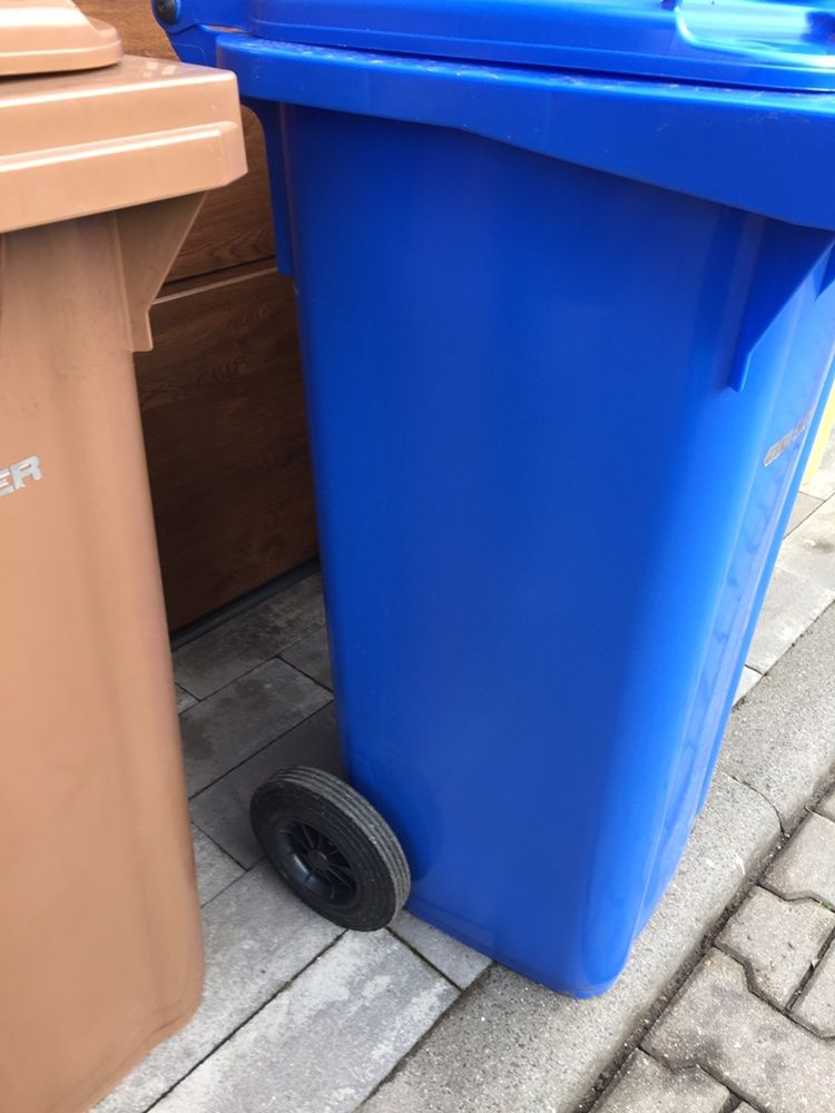 Pojemnik na odpady 120 L kosz na śmieci nowy-transport