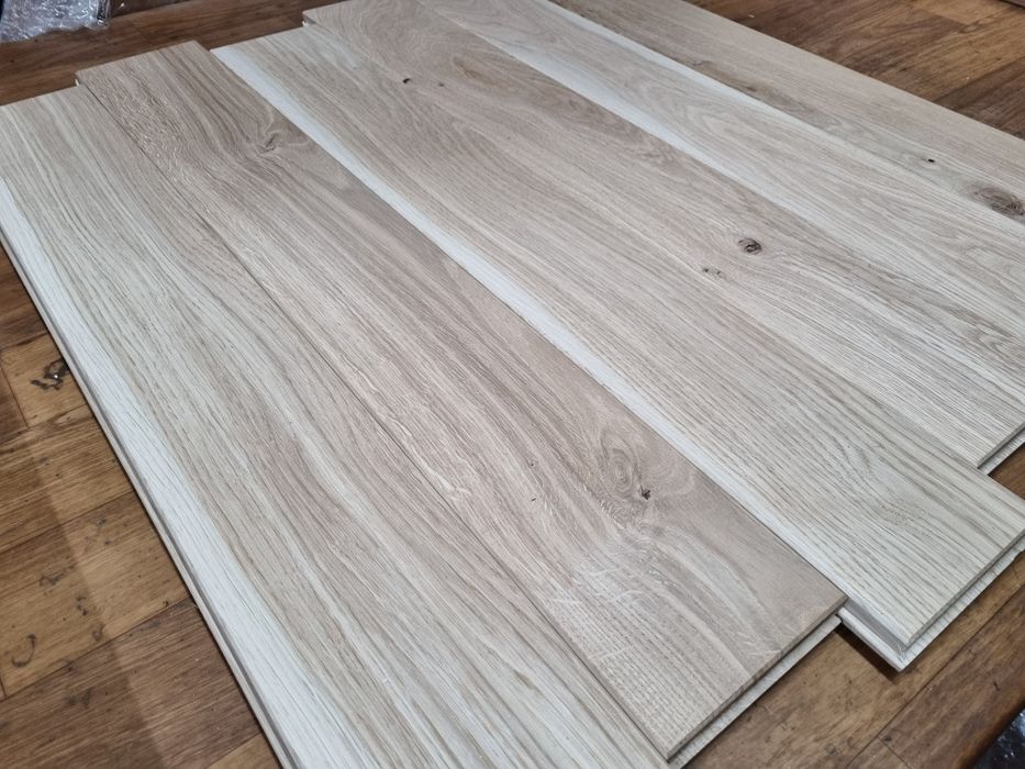 Дошка підлоги Дуб масив 20×120×400...1500мм