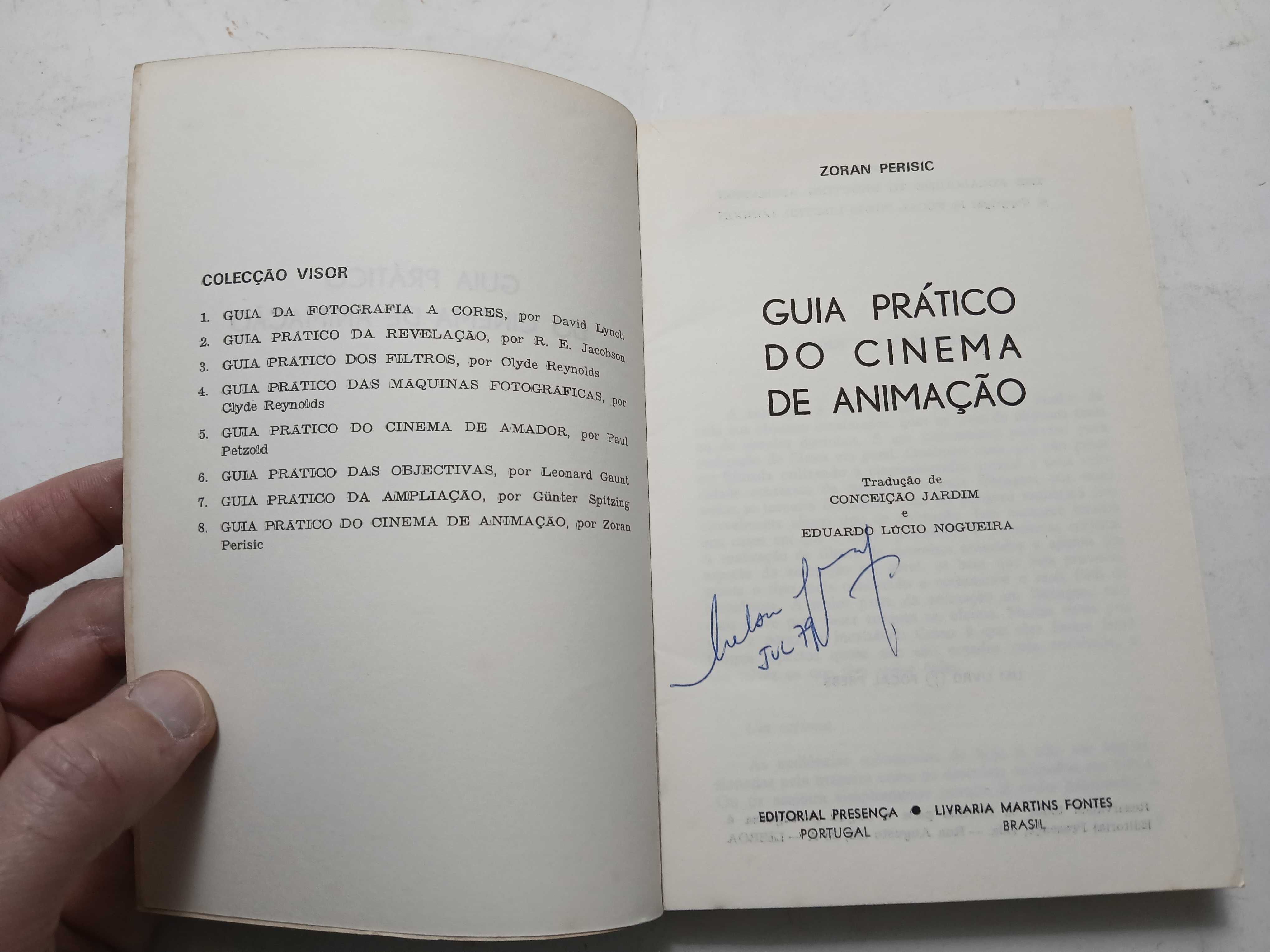 Livro - Guia prático do cinema de animação - Zoran Perisic