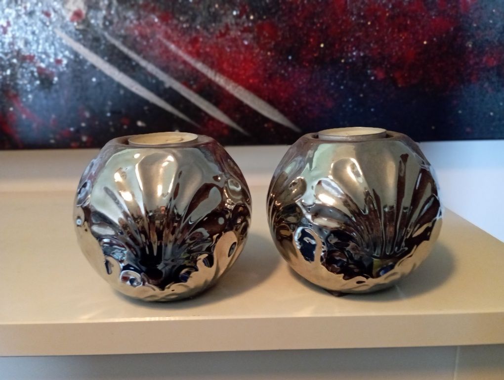 Suporte velas em metal