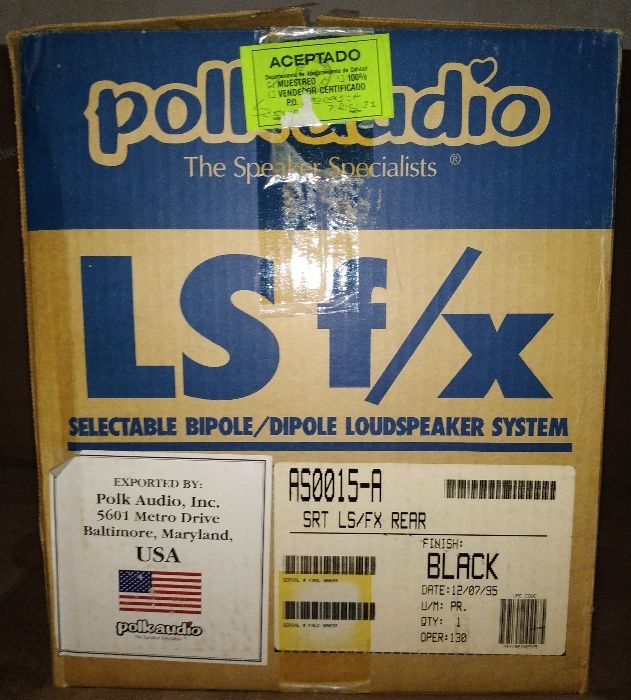 Комплект Polk Audio RT12 (made in USA)+Van Den Hul + Marantz 7500
