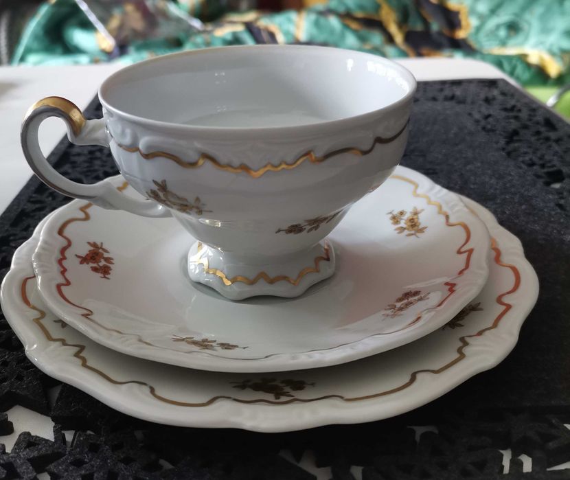 Elegancki zestaw deserowy