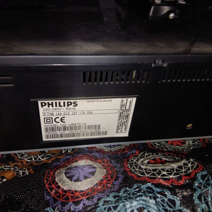 Video Philips 6 cabeças hifi com comando64740050022275121