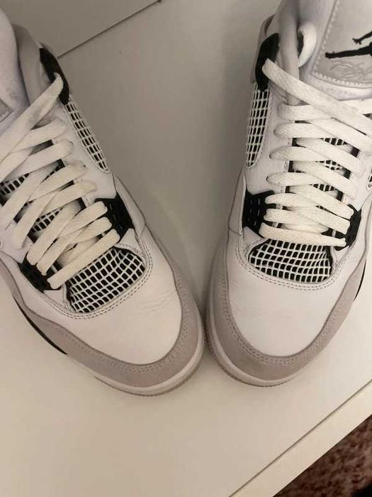 Buty meskie Mokasyny Jordan_4_retro_military_black_R.41