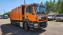 MAN TGS 26320 EURO6 ZOELLER 24 m z DE  Śmieciarka z minimalnym przebiegiem gotowa do pracy na rejonie