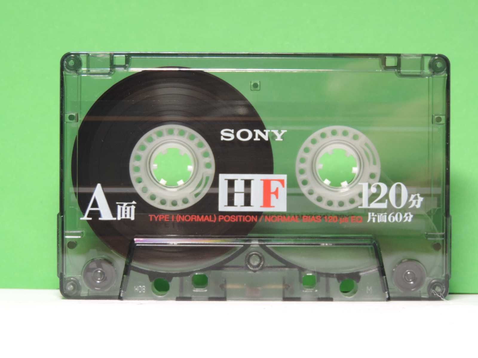 Аудиокассета Top SONY HF 120 -1999 -Japan