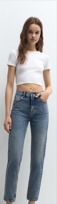 Джинси жіночі Pull and Bear MOM Hight Rise\Ankle Length