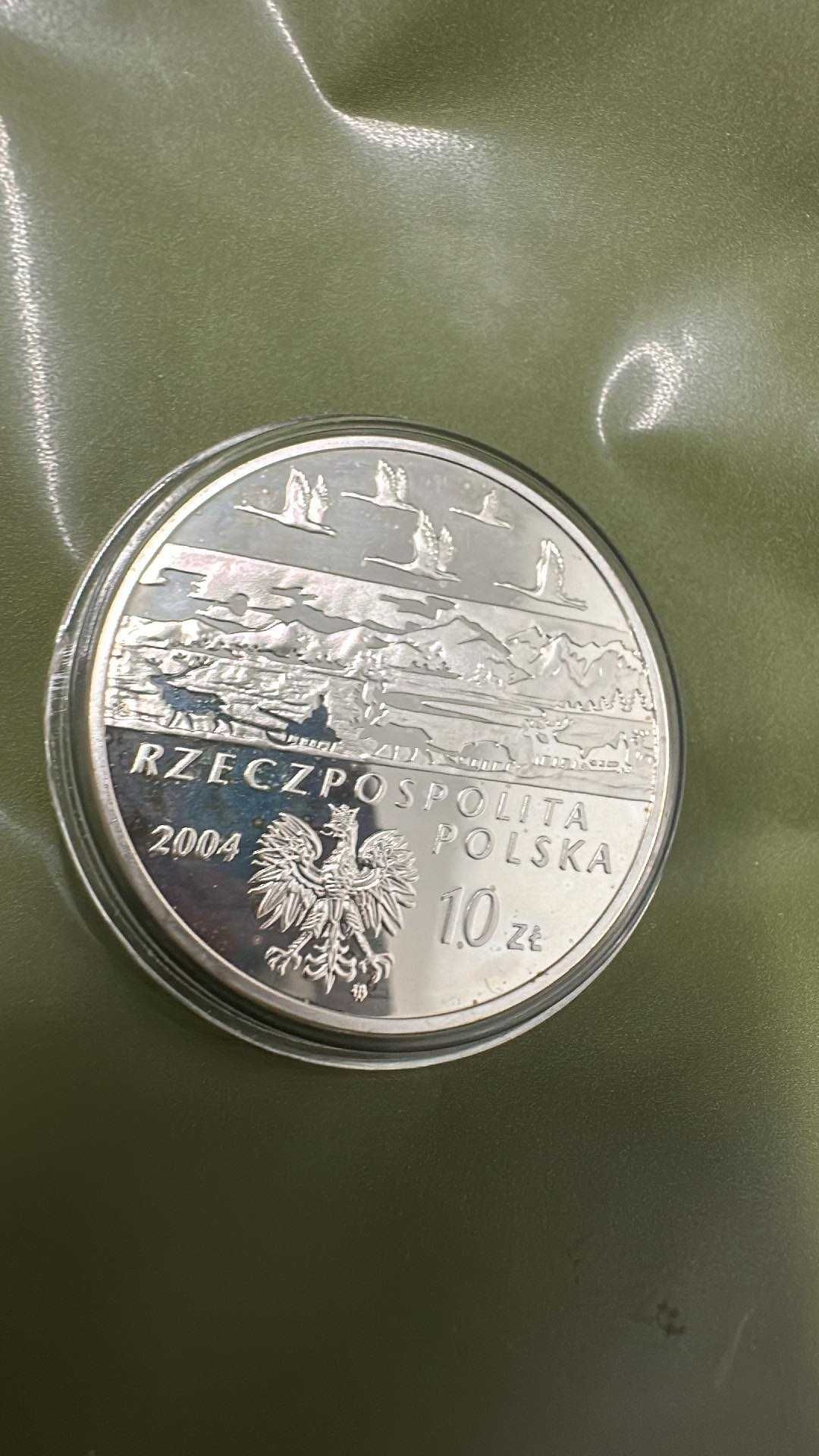 Moneta 10 zł 2004r. Aleksander Czekanowski