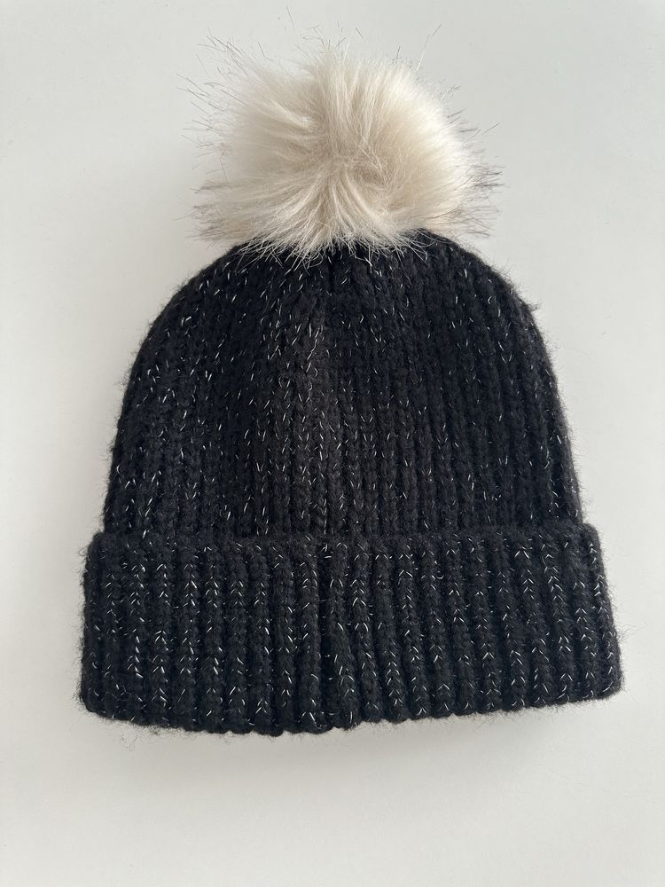 Zimowa Czapka Ochnik Z pomponem Ciepła Beanie